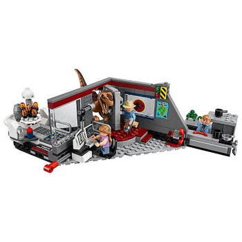 Lego set Jurassic world velociraptor chase LE75932-1